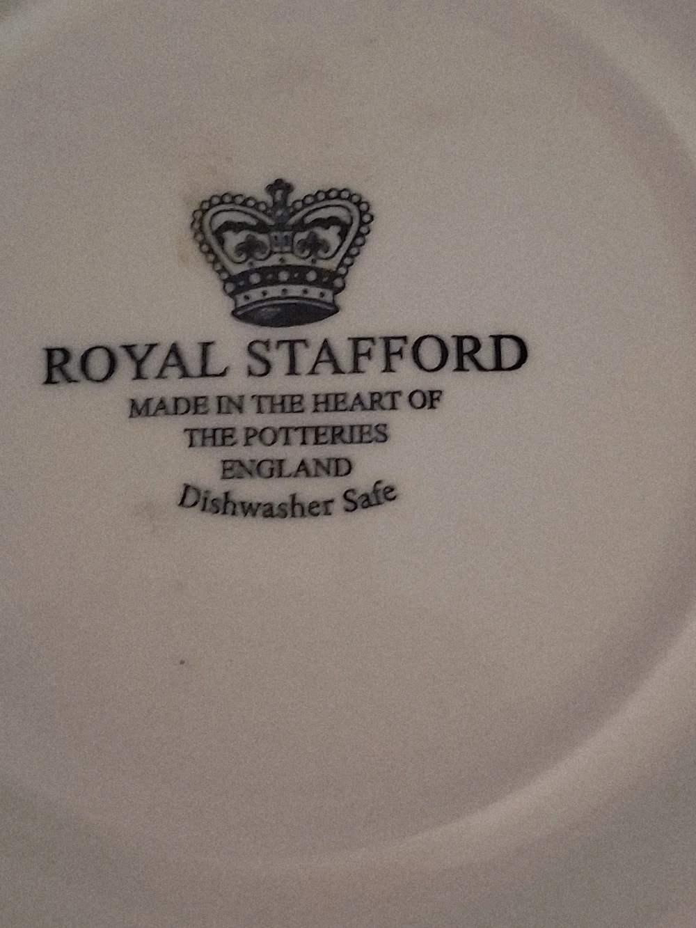 Royal Stafford Cream and Black Skeleton Pasta Bowl - Bone Appetit!